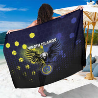 United States Virgin Islands Sarong Eagle Bird Unique Style - Wonder Print Shop