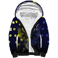 Personalized United States Virgin Islands Sherpa Hoodie Eagle Bird Unique Style - Wonder Print Shop