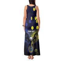 Personalized United States Virgin Islands Tank Maxi Dress Eagle Bird Unique Style - Wonder Print Shop