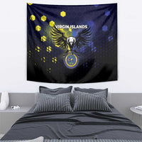 United States Virgin Islands Tapestry Eagle Bird Unique Style - Wonder Print Shop