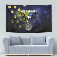 United States Virgin Islands Tapestry Eagle Bird Unique Style - Wonder Print Shop