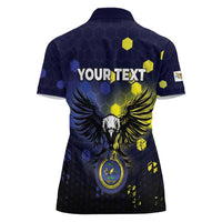 Personalized United States Virgin Islands Women Polo Shirt Eagle Bird Unique Style - Wonder Print Shop
