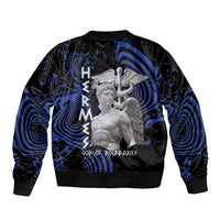 Ancient Greek Hermes Bomber Jacket God Of Boundaries - Wonder Print Shop