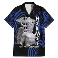 Ancient Greek Hermes Family Matching Mermaid Dress and Hawaiian Shirt God Of Boundaries - Wonder Print Shop
