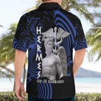 Ancient Greek Hermes Hawaiian Shirt God Of Boundaries - Wonder Print Shop