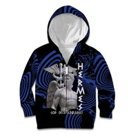 Ancient Greek Hermes Kid Hoodie God Of Boundaries - Wonder Print Shop