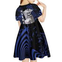 Ancient Greek Hermes Kid Short Sleeve Dress God Of Boundaries - Wonder Print Shop