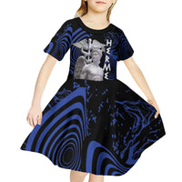 Ancient Greek Hermes Kid Short Sleeve Dress God Of Boundaries - Wonder Print Shop