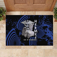 Ancient Greek Hermes Rubber Doormat God Of Boundaries - Wonder Print Shop