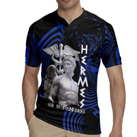 Ancient Greek Hermes Rugby Jersey God Of Boundaries - Wonder Print Shop