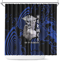 Ancient Greek Hermes Shower Curtain God Of Boundaries - Wonder Print Shop