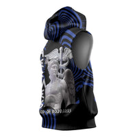 Ancient Greek Hermes Sleeveless Hoodie God Of Boundaries - Wonder Print Shop
