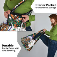India Independence Day Grocery Bag Royal Tiger Ashoka Chakra Paisley Pattern