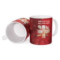 Switzerland Ceramic Mug One For All All For One - Wonder Print Shop