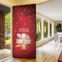 Switzerland Door Cover One For All All For One - Wonder Print Shop