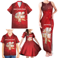 Switzerland Family Matching Tank Maxi Dress and Hawaiian Shirt One For All All For One - Wonder Print Shop