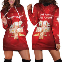 Switzerland Hoodie Dress One For All All For One - Wonder Print Shop