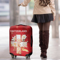 Switzerland Luggage Cover One For All All For One - Wonder Print Shop