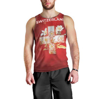 Switzerland Men Tank Top One For All All For One - Wonder Print Shop