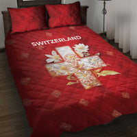 Switzerland Quilt Bed Set One For All All For One - Wonder Print Shop