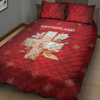 Switzerland Quilt Bed Set One For All All For One - Wonder Print Shop
