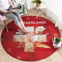 Switzerland Round Carpet One For All All For One - Wonder Print Shop
