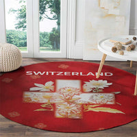 Switzerland Round Carpet One For All All For One - Wonder Print Shop