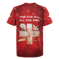 Switzerland Rugby Jersey One For All All For One - Wonder Print Shop
