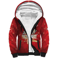 Switzerland Sherpa Hoodie One For All All For One - Wonder Print Shop