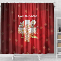 Switzerland Shower Curtain One For All All For One - Wonder Print Shop