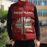 Switzerland Sleeveless Puffer Jacket One For All All For One - Wonder Print Shop
