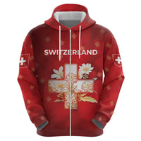 Switzerland Zip Hoodie One For All All For One - Wonder Print Shop