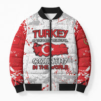 Turkey Bomber Puffer Jacket Half Turkish Is Better Than None - Wonder Print Shop