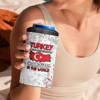 Turkey 4 in 1 Can Cooler Tumbler Half Turkish Is Better Than None - Wonder Print Shop