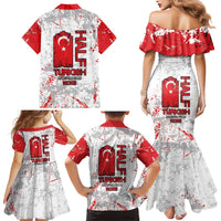 Turkey Family Matching Mermaid Dress and Hawaiian Shirt Half Turkish Is Better Than None - Wonder Print Shop