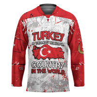 Turkey Hockey Jersey Half Turkish Is Better Than None - Wonder Print Shop