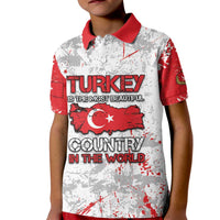 Turkey Kid Polo Shirt Half Turkish Is Better Than None - Wonder Print Shop