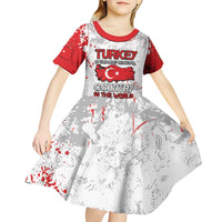 Turkey Kid Short Sleeve Dress Half Turkish Is Better Than None - Wonder Print Shop