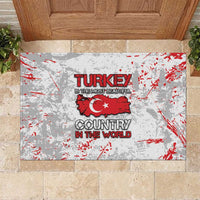 Turkey Rubber Doormat Half Turkish Is Better Than None - Wonder Print Shop