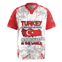 Turkey Rugby Jersey Half Turkish Is Better Than None - Wonder Print Shop