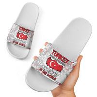 Turkey Slide Sandals Half Turkish Is Better Than None - Wonder Print Shop