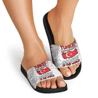 Turkey Slide Sandals Half Turkish Is Better Than None - Wonder Print Shop