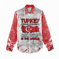 Turkey Women Casual Shirt Half Turkish Is Better Than None - Wonder Print Shop