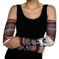 Vikings Christmas Arm Sleeves Fa La La La Fus Ro Dah - Wonder Print Shop