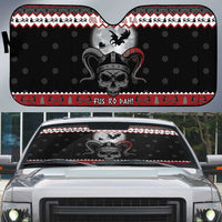 Vikings Christmas Auto Sun Shade Fa La La La Fus Ro Dah - Wonder Print Shop