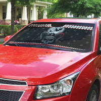 Vikings Christmas Auto Sun Shade Fa La La La Fus Ro Dah - Wonder Print Shop