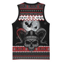 Vikings Christmas Basketball Jersey Fa La La La Fus Ro Dah - Wonder Print Shop