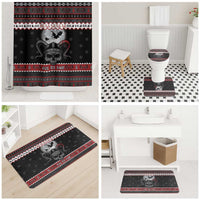 Vikings Christmas Bathroom Set Fa La La La Fus Ro Dah - Wonder Print Shop