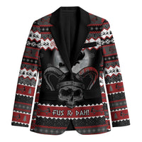 Vikings Christmas Blazer Fa La La La Fus Ro Dah - Wonder Print Shop