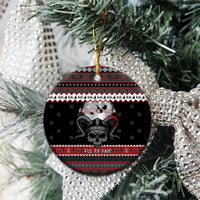 Vikings Christmas Ceramic Ornament Fa La La La Fus Ro Dah - Wonder Print Shop